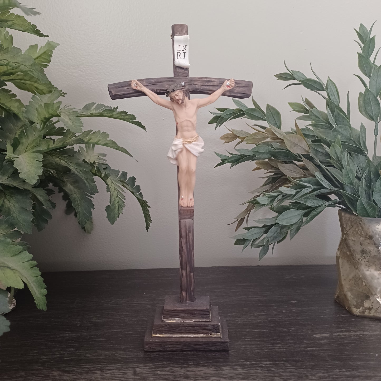 Papal Standing Crucifix