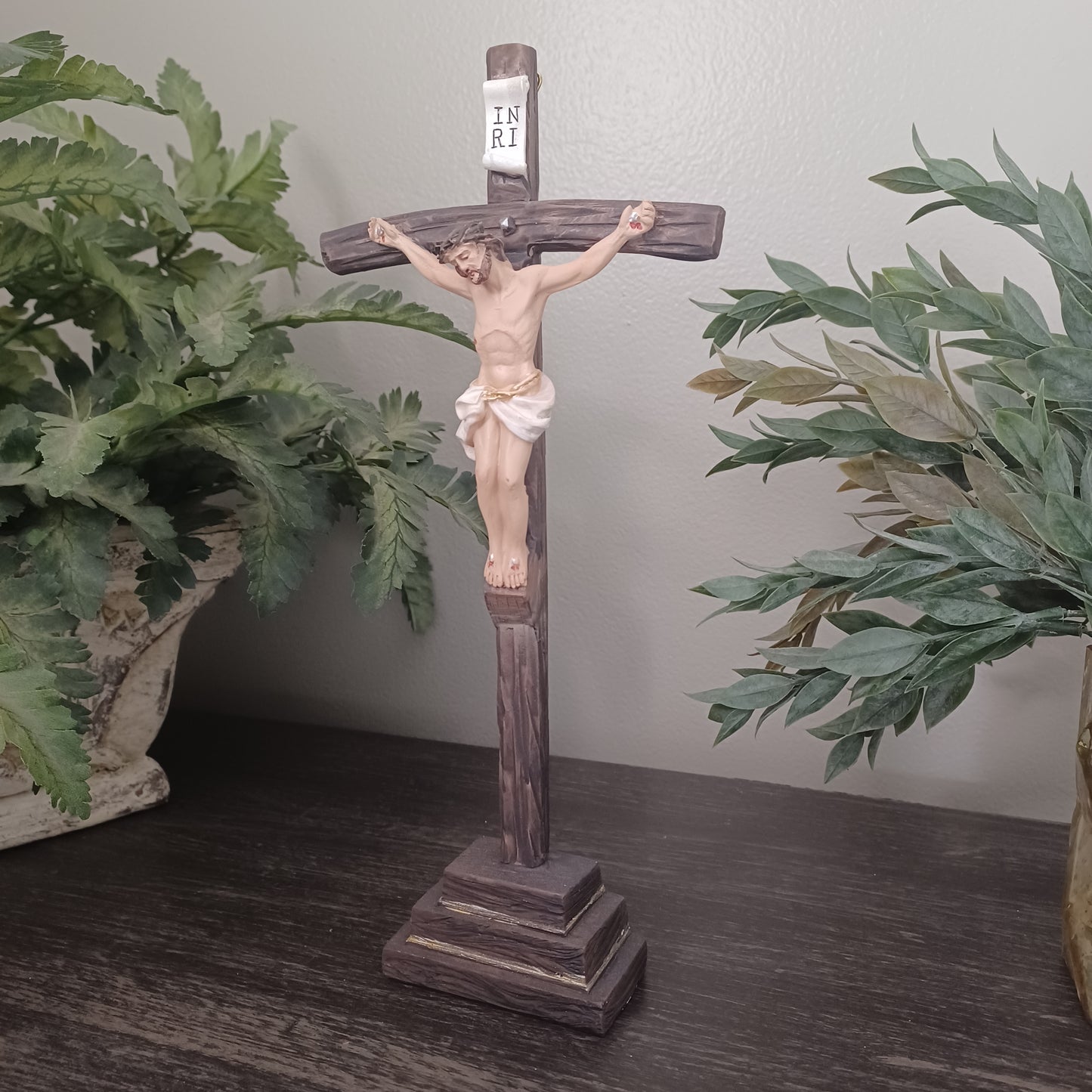 Papal Standing Crucifix