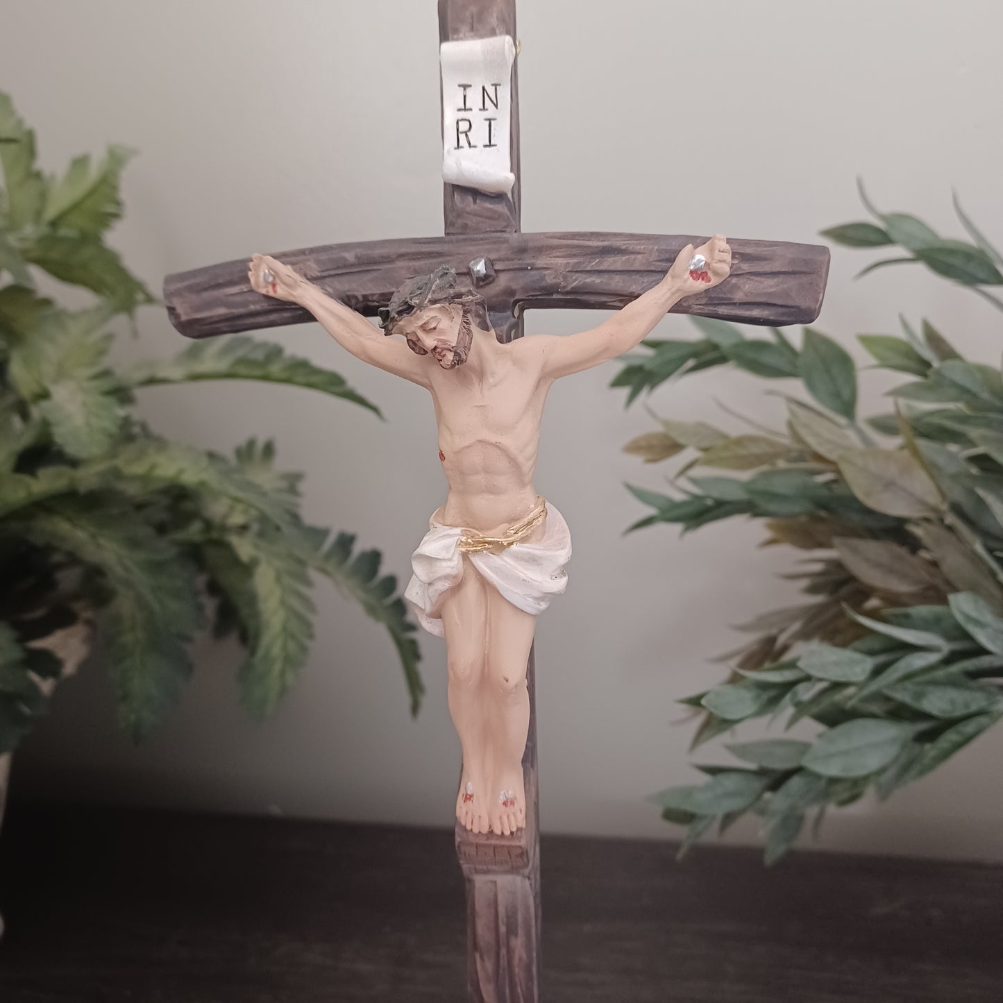 Papal Standing Crucifix