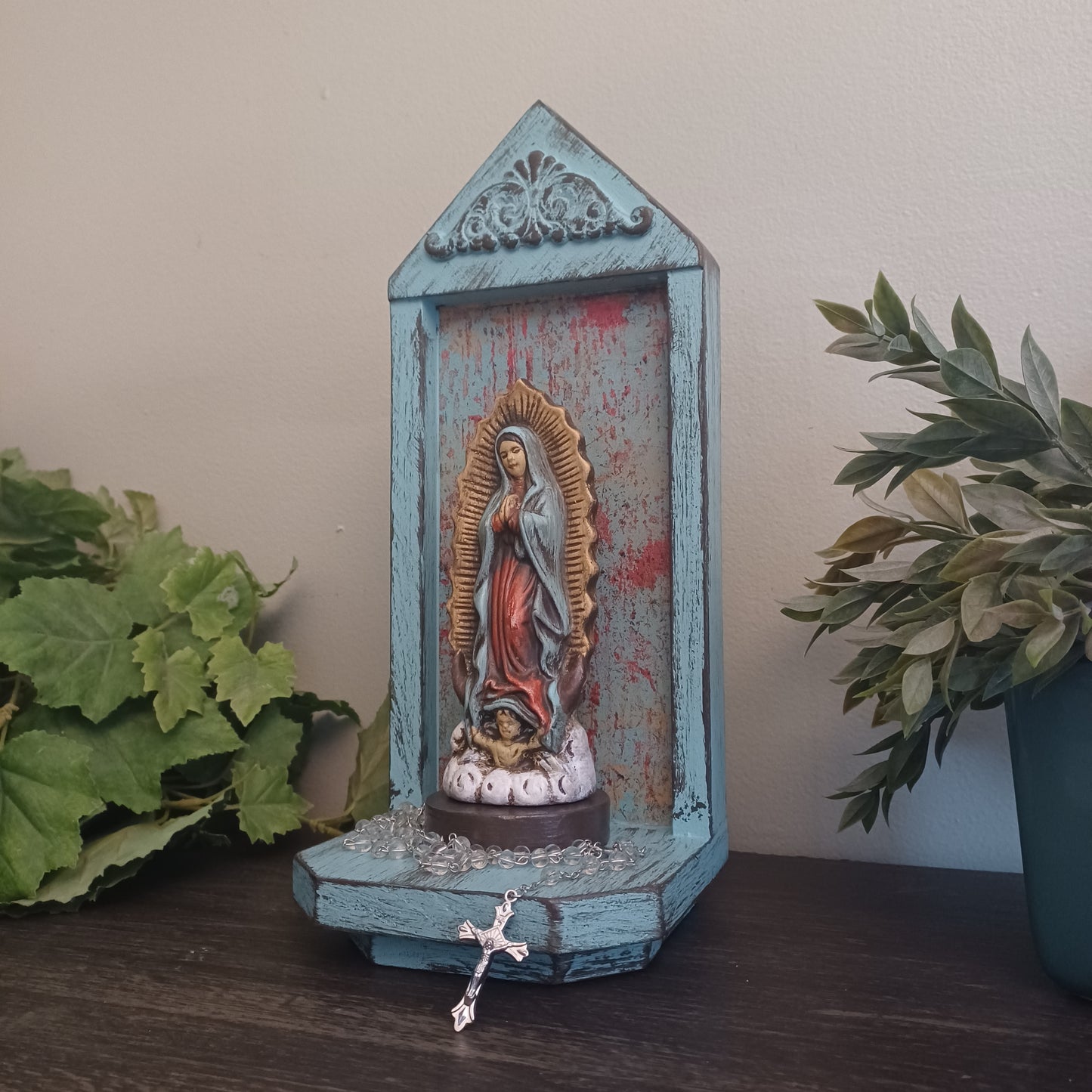 Mini Guadalupe Shrine Set