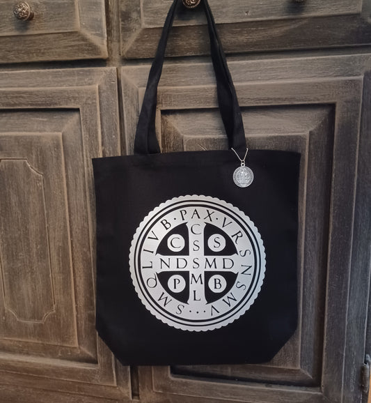 Saint Benedict Tote Bag