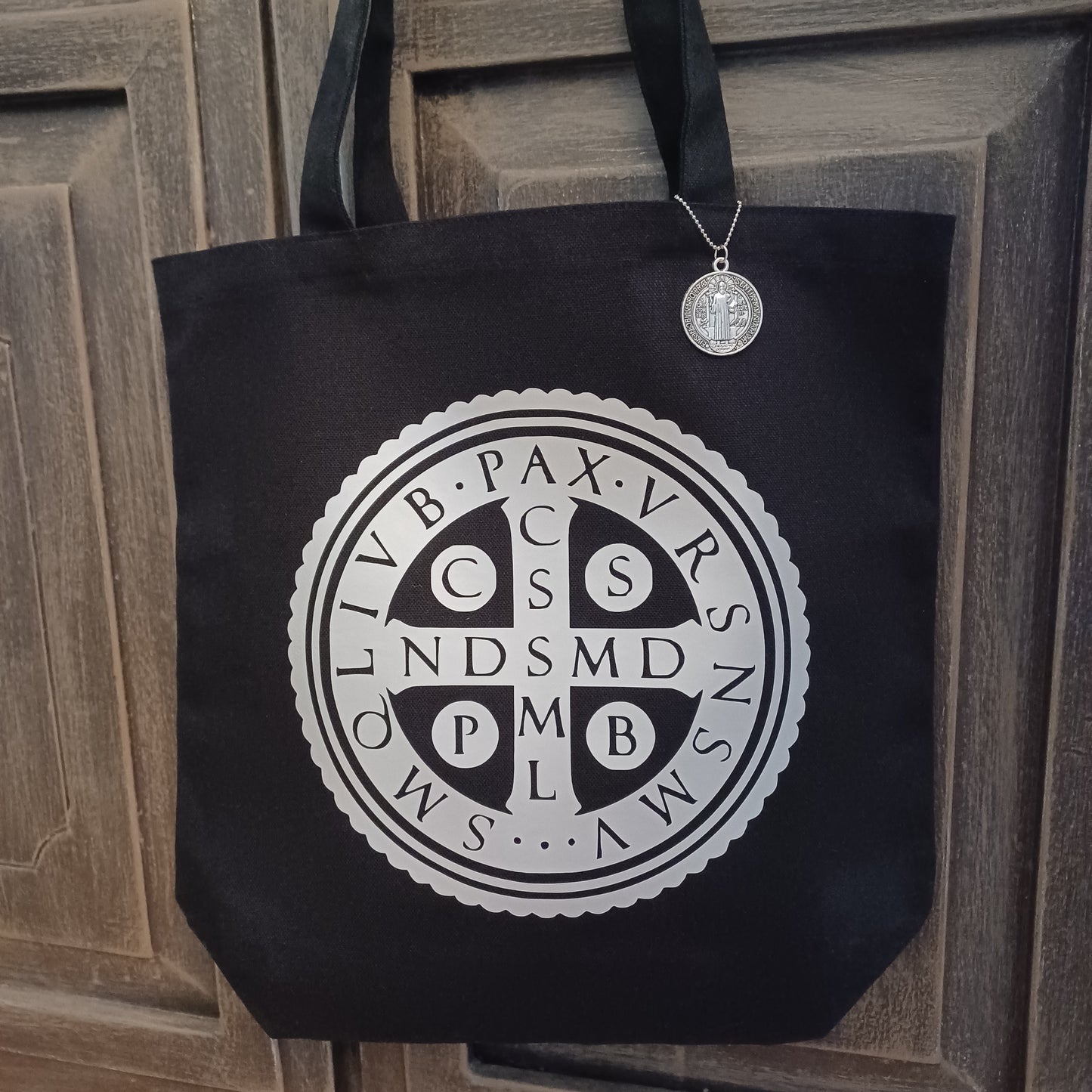 Saint Benedict Tote Bag