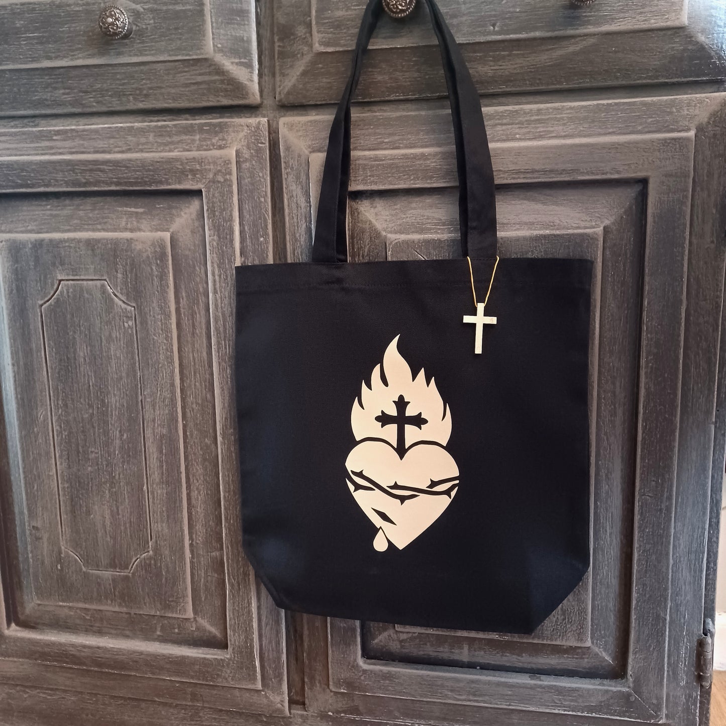 Sacred Heart Tote Bag