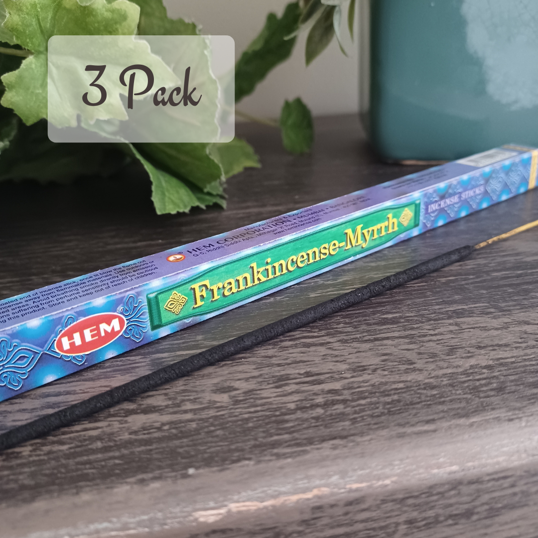 Frankincense and Myrrh Incense Sticks - 3 pack