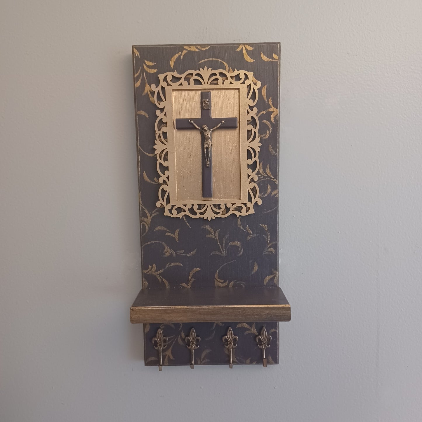 Crucifix Rosary Holder